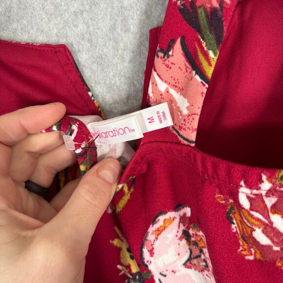 Jumpsuit Medium Wide Leg Crop Boho Cottage Festival Vaca Feminine Mediterranean* - Picture 11 of 12